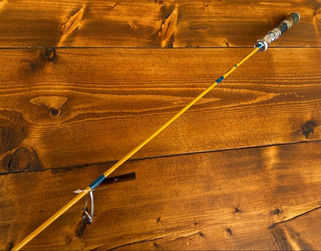トラウトロッド　スピニング　502UL ウッドグリップ スタビライズドウッド
