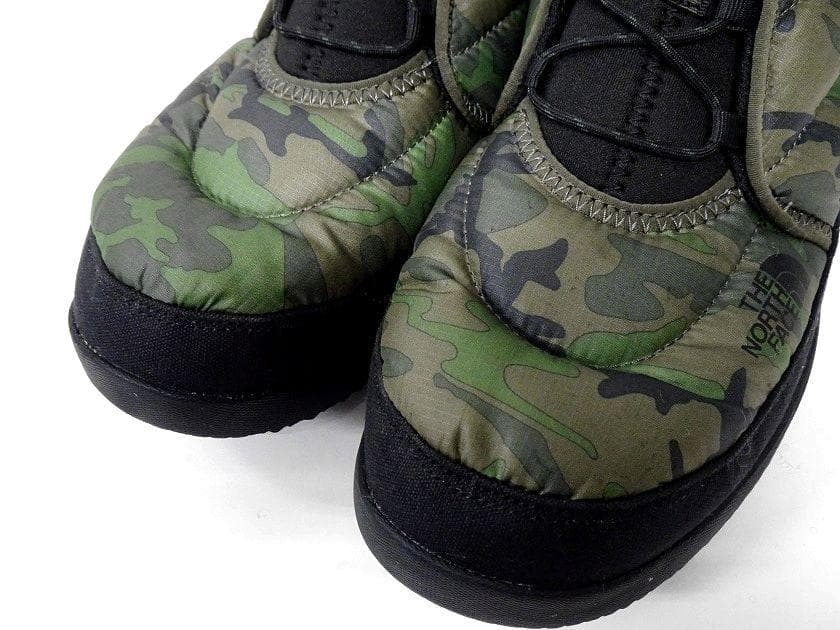 ノースフェイス 迷彩柄 ヌプシ チャッカブーツ スノーブーツ 定価1.4万 27