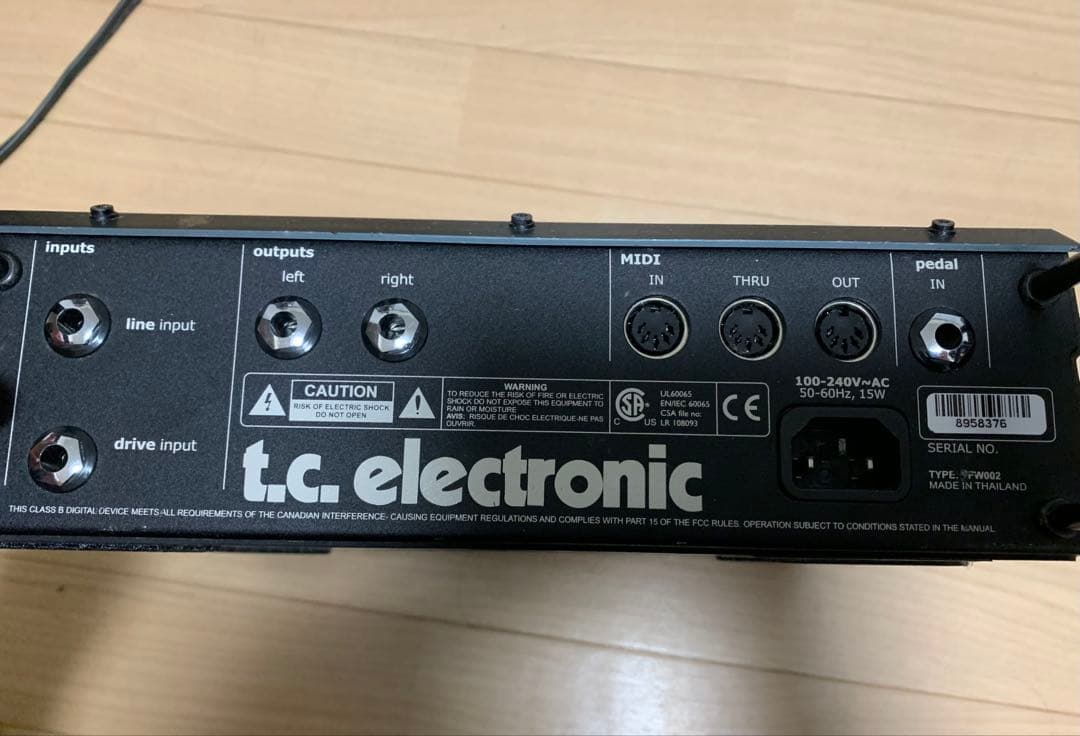 t.c. electronic NOVA System ギターエフェクター