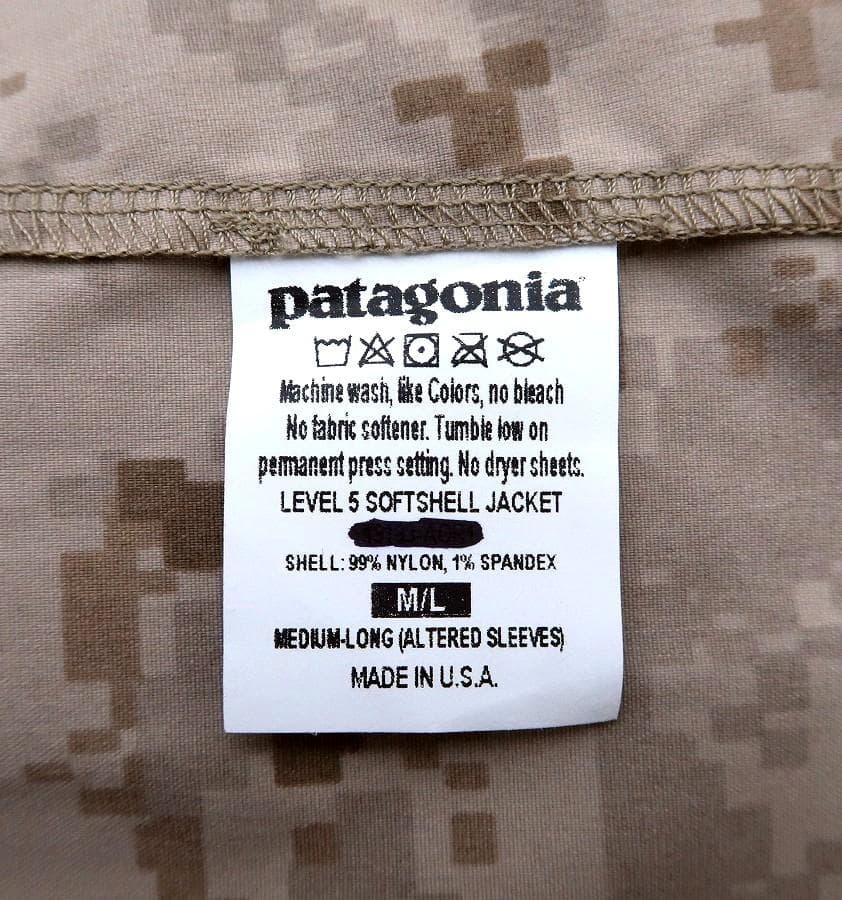 極美品 M-L 米軍実物 パタゴニア MARS レベル5 ジャケット AOR1
