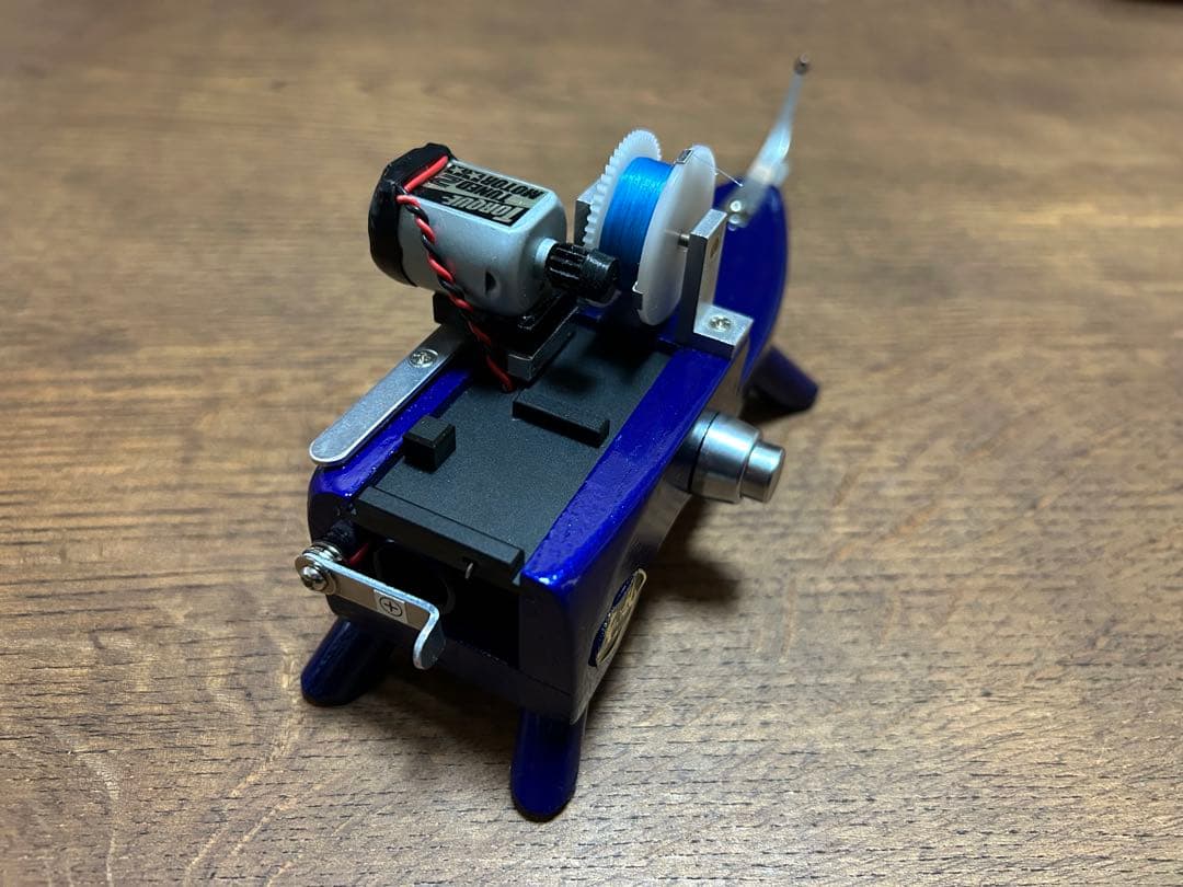 ワカサギ用電動リール ＣＩＭＡ  Ｄirect  Slim ブルーメタリック