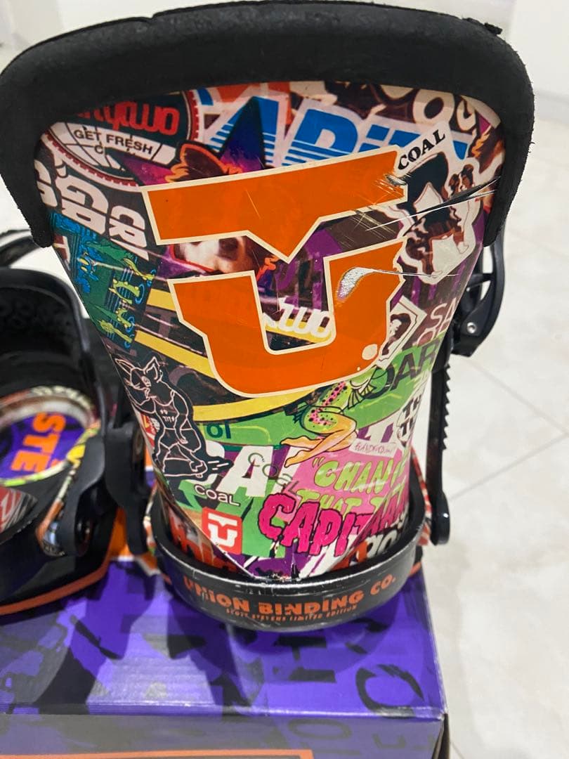 UNION CONTACT PRO SCOTT STEVENSバインディング