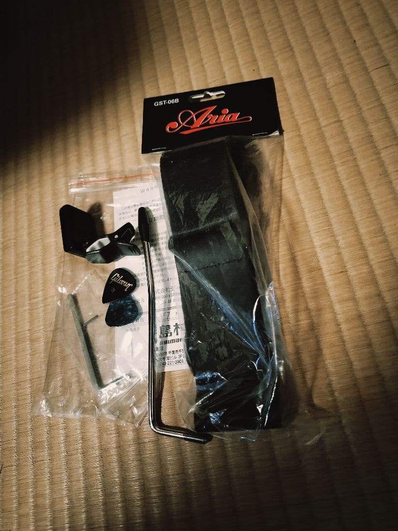 ミニエレキギター Bacchus GS-Mini ストラトキャスター 黒 美品