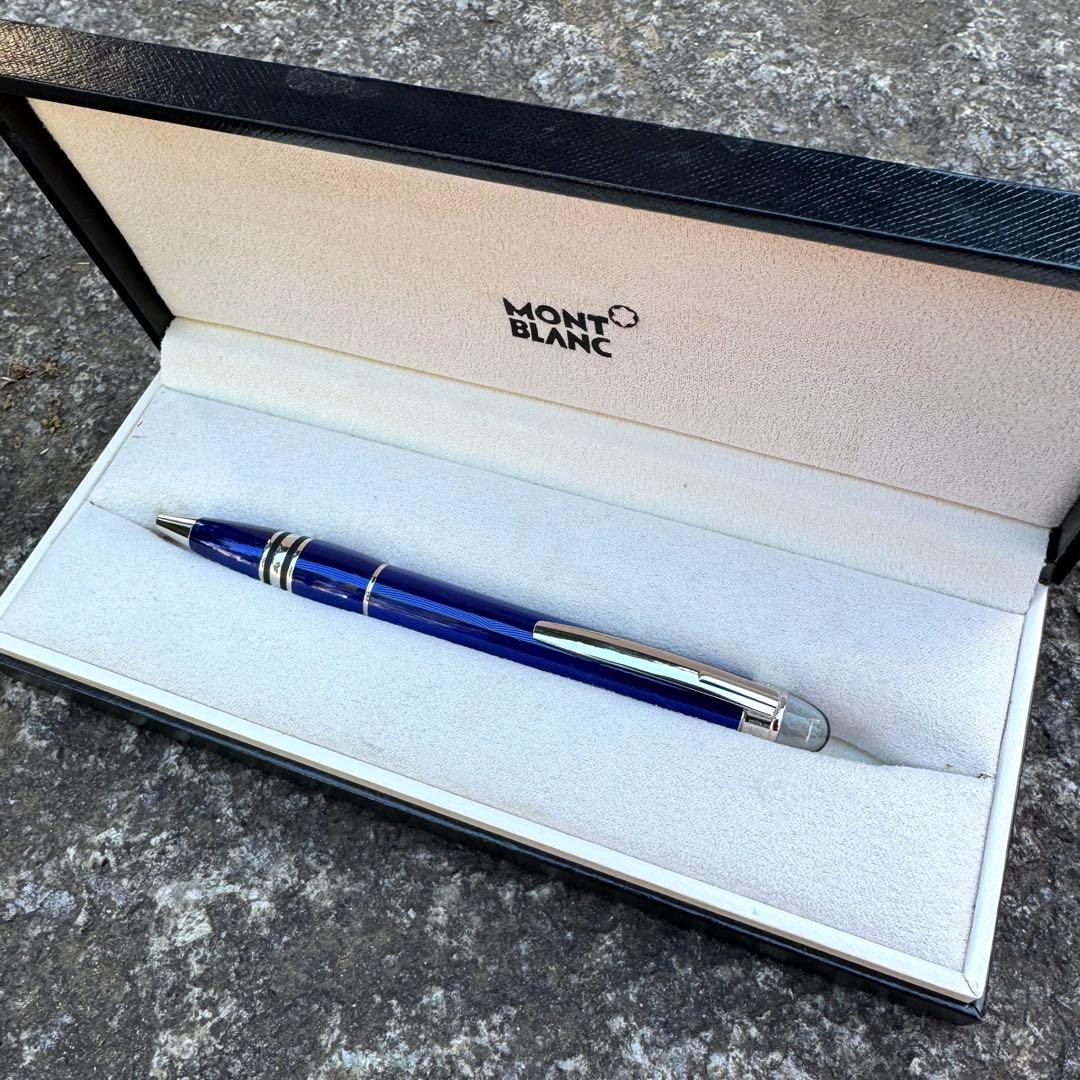 MONTBLANC モンブラン ボールペン スターウォーカー クールブルー
