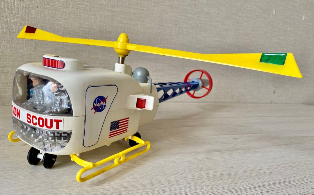 NASA MOON SCOUT ヘリコプター　アメリカ　雑貨　60s 70s