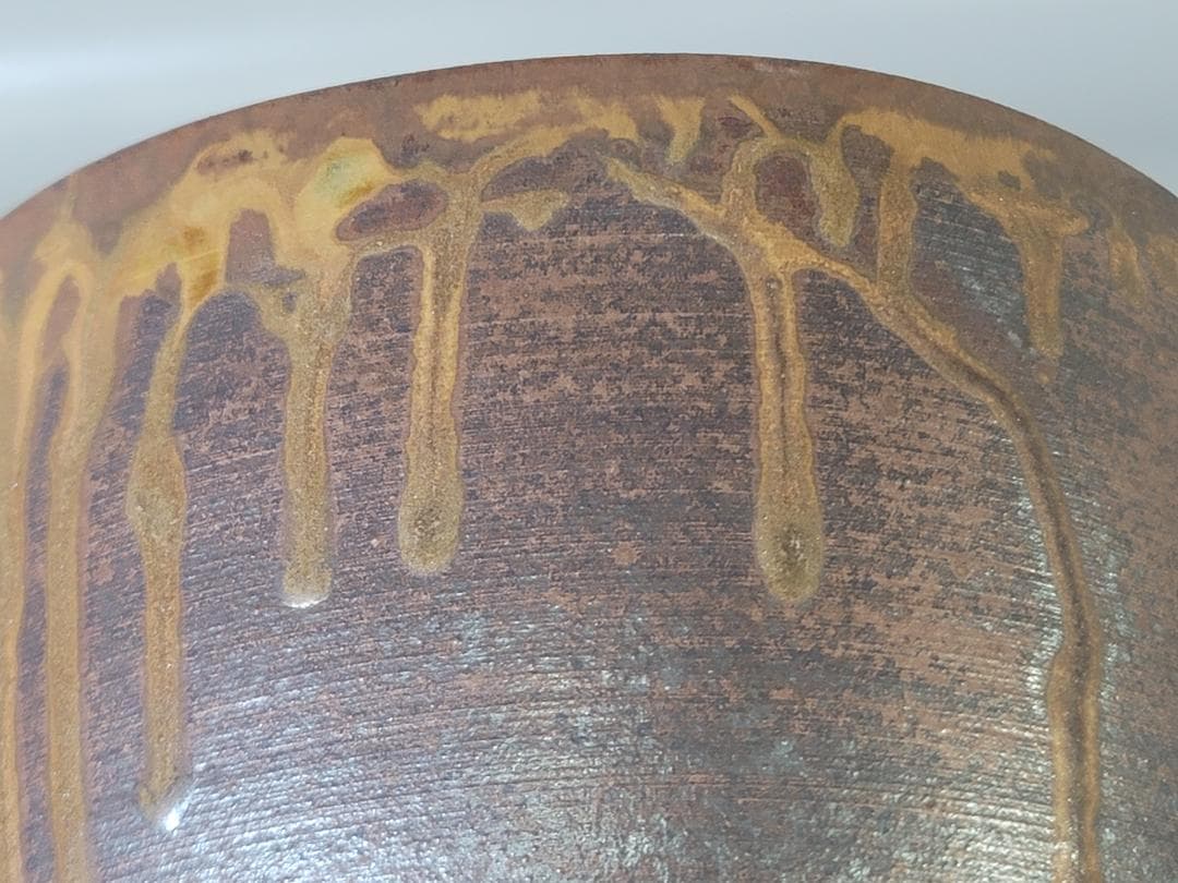 茶道具 古高取 水指 時代物 DT630