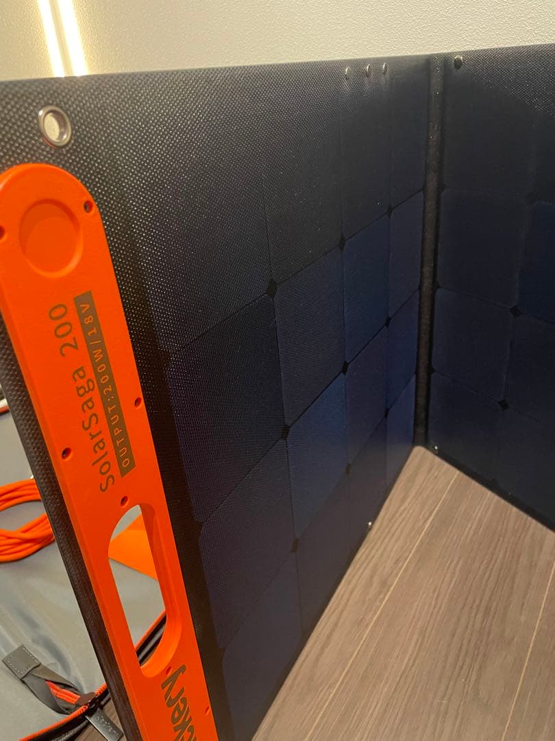 Jackeryソーラーパネル200Wセット