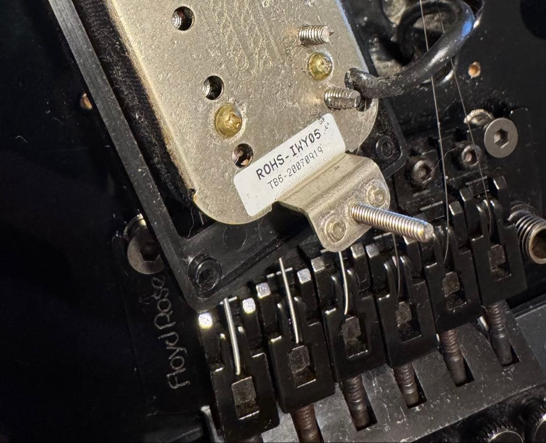 Kramer LK-1BF ダンカン TB-6ピックアップ Floyd Rose