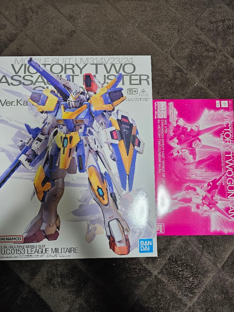 ＭＧ 1/100 Ｖ２アサルトバスターガンダム Ver．Ka+光の翼エフェクト