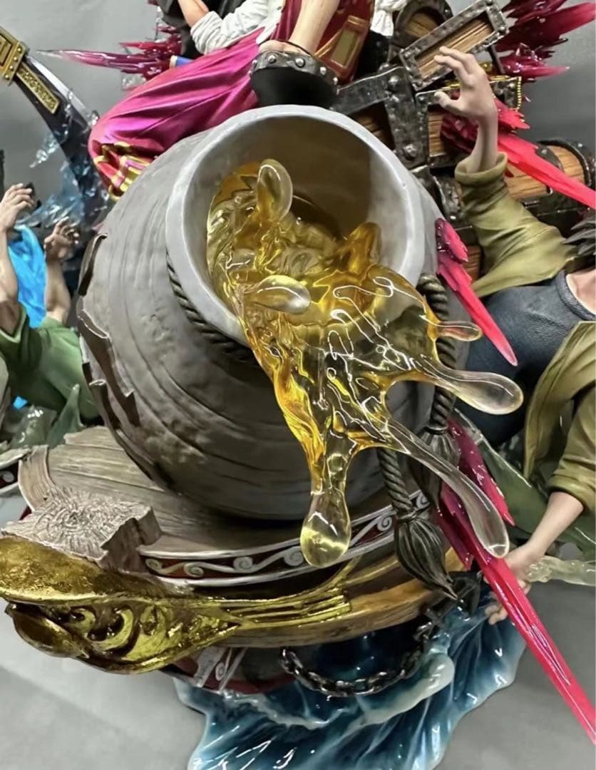 ONE PIECE  赤髪 S- ガレージキット ガレキ スタチュー①①