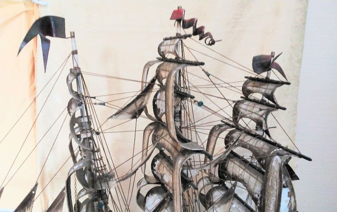 帆船模型【ヴィンテージのカティーサーク号】ハンドメイド・木製・スコットランド製