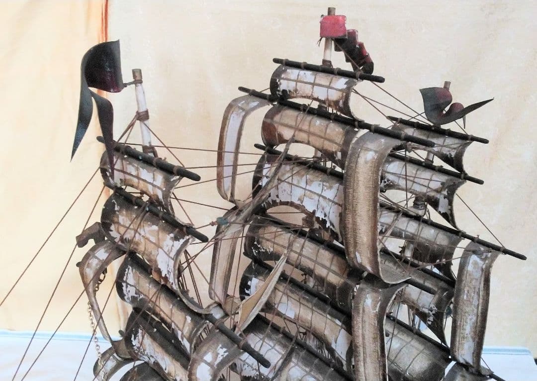 帆船模型【ヴィンテージのカティーサーク号】ハンドメイド・木製・スコットランド製