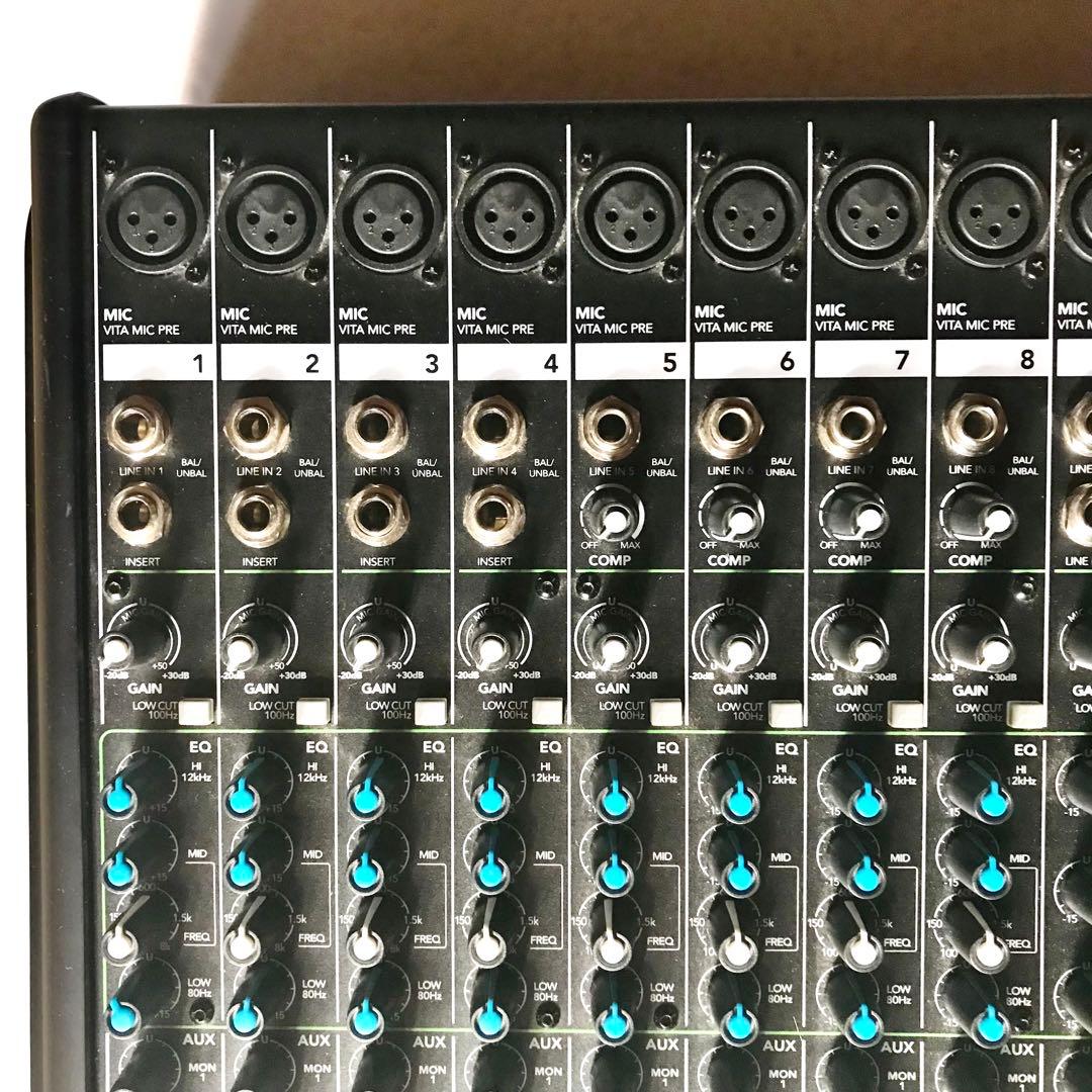 【美品】ミキサー+別売専用バッグセット MACKIE ProFX16v2