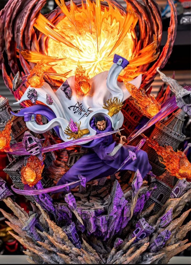 ワンピース　藤虎　ガレージキット　フィギュア　完成品