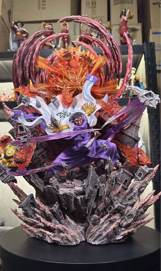 ワンピース　藤虎　ガレージキット　フィギュア　完成品