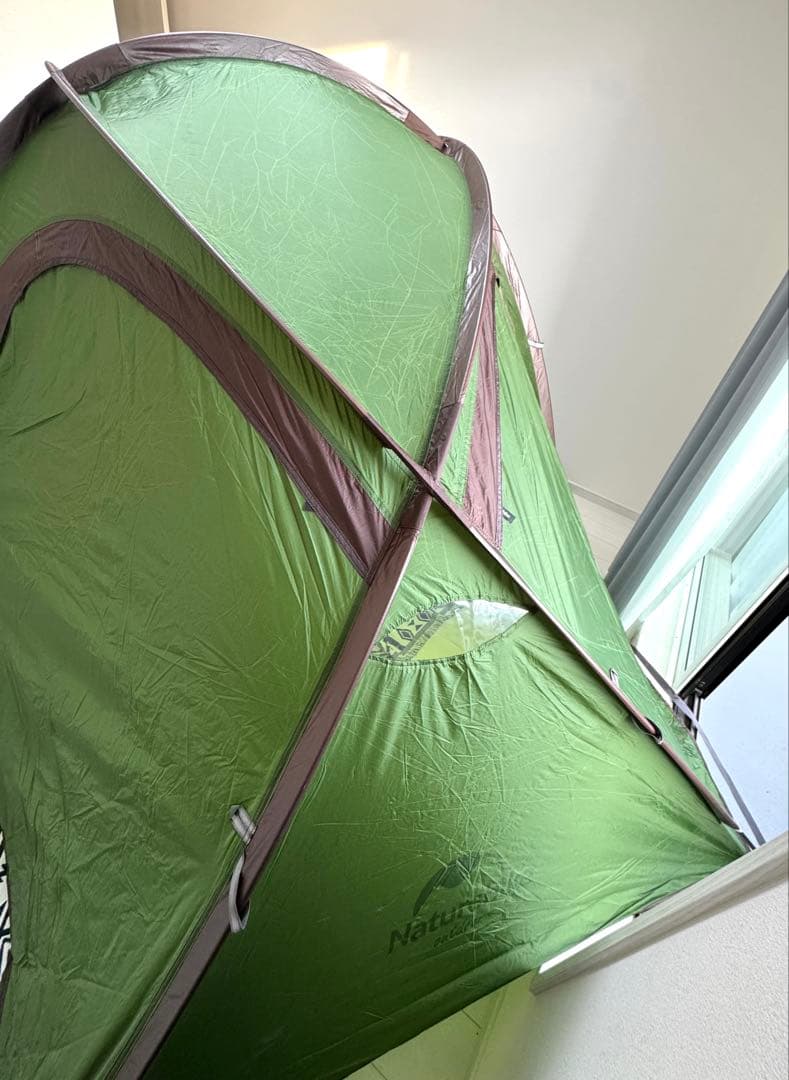 Naturehike テント Hiby3 3人用　グリーン　グランドシート付き