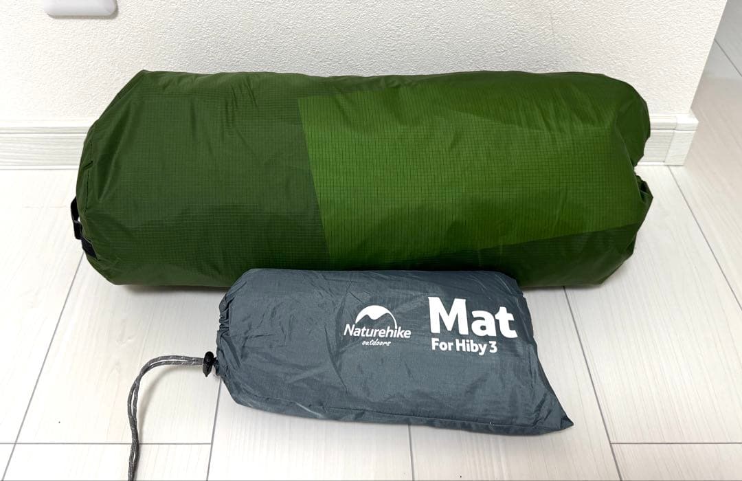 Naturehike テント Hiby3 3人用　グリーン　グランドシート付き