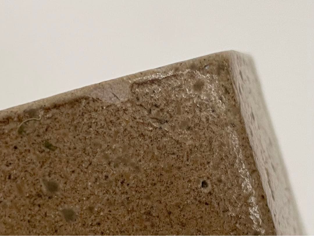 陶芸家　濱田庄司　？　塩釉　六角花入　筒花入　　流掛　個展出品作　益子　民芸