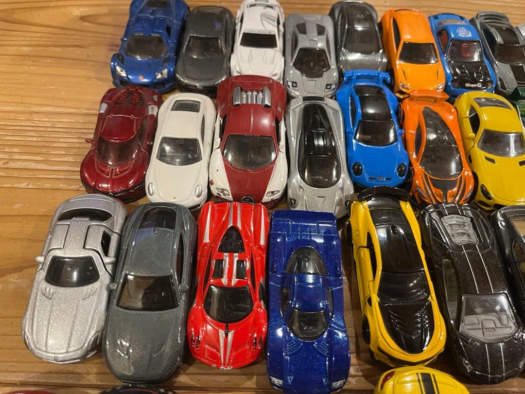スーパーカーまとめ売り49台　トミカとホットウィールのmix