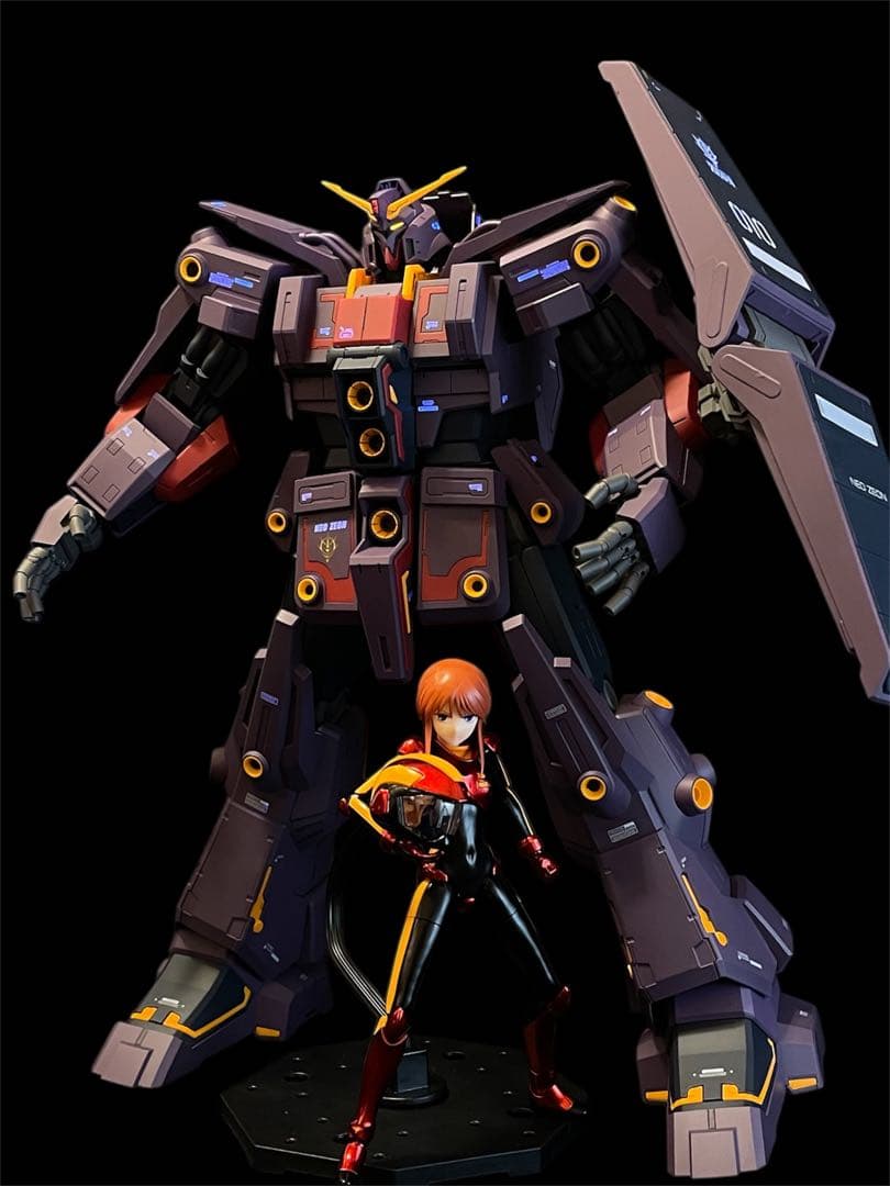 機動戦士Zガンダム HG 1/144 サイコガンダムmk2 プルツー 全塗装