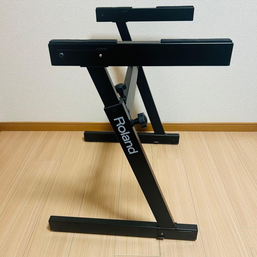 【極美品】Roland キーボードスタンド 高さ調整可能 KS-18Z