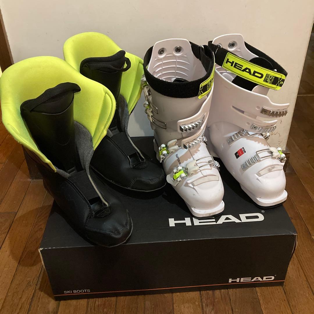 HEAD RAPTOR 26.0-26.5 スキー ブーツ ホワイト
