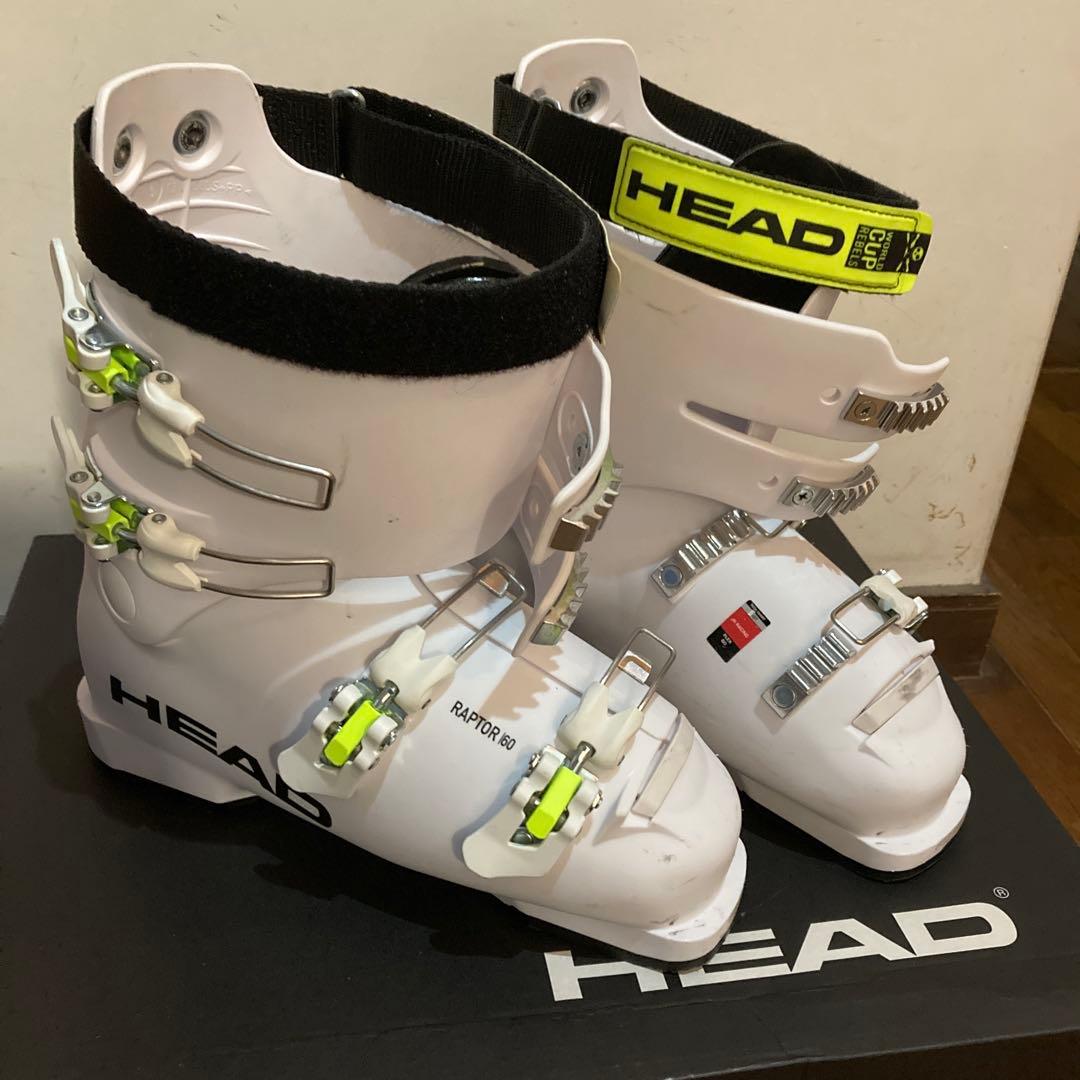 HEAD RAPTOR 26.0-26.5 スキー ブーツ ホワイト