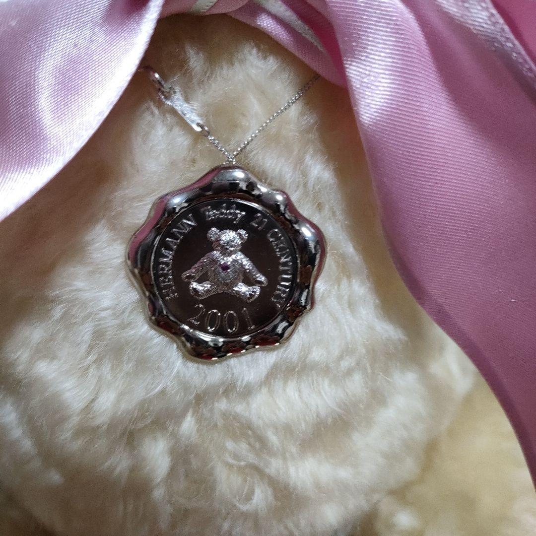 【希少】HERMANN ハーマン プラチナテディ2001体限定品 45cmサイズ