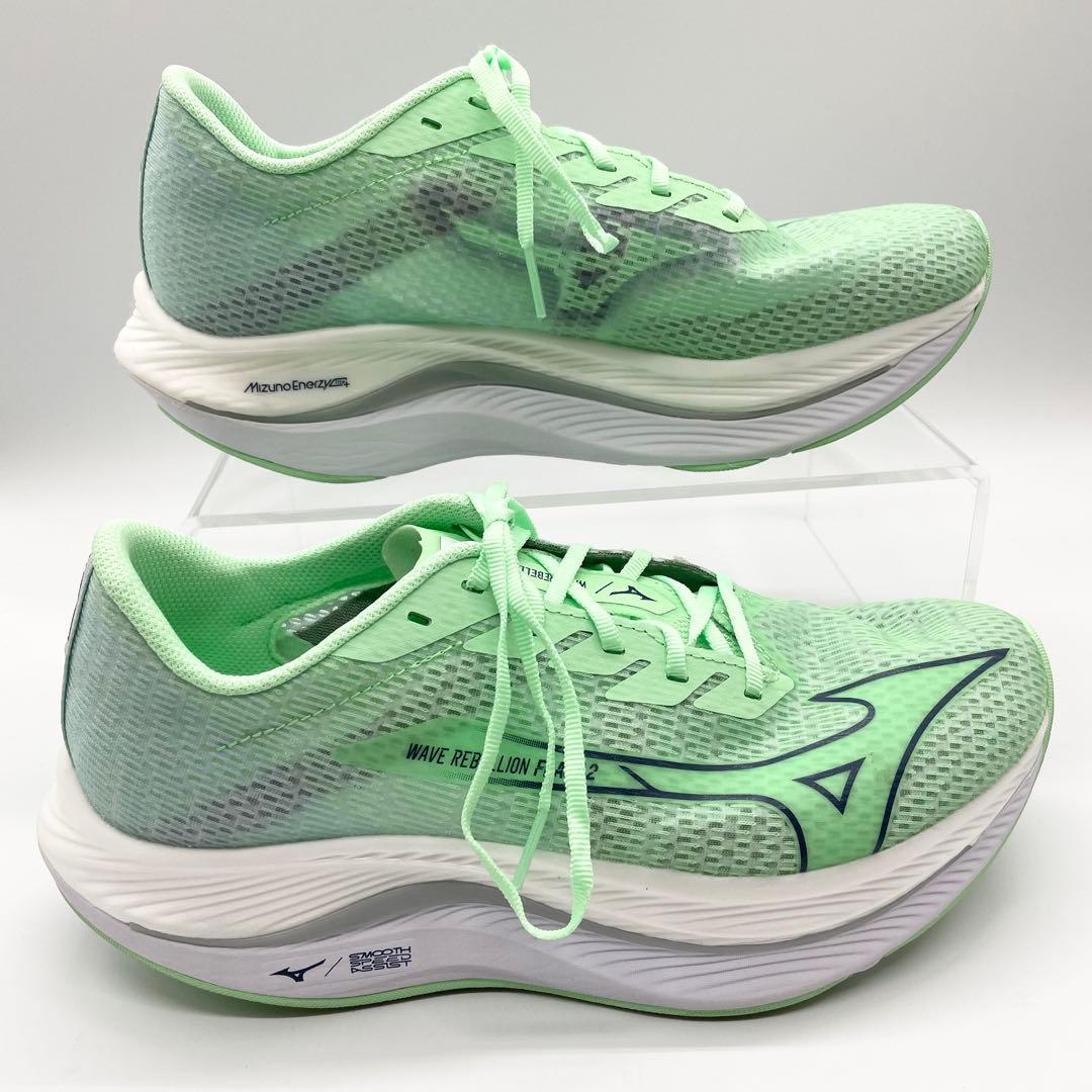 【極美品】Mizuno ミズノ ウェーブリベリオンフラッシュ2 26.5cm