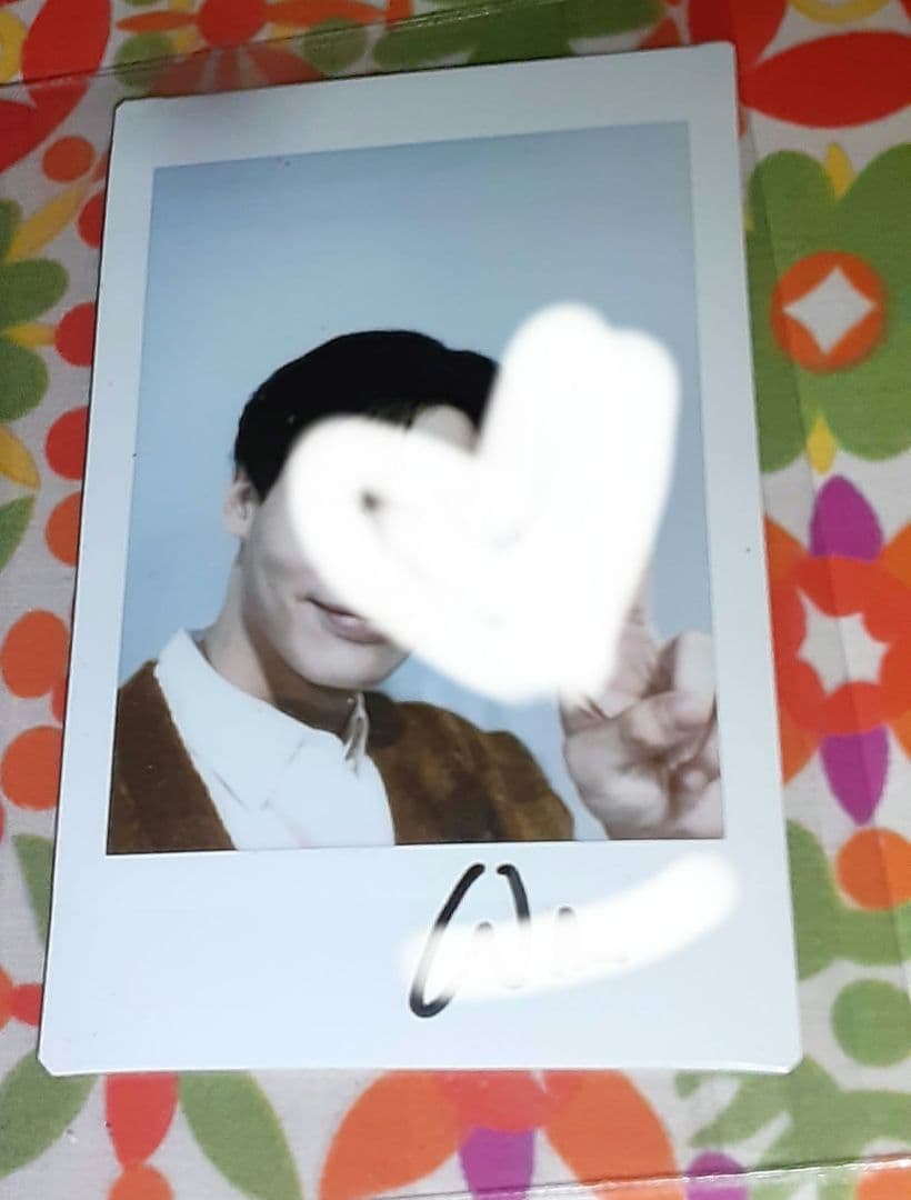 サイン付きポラロイド　win