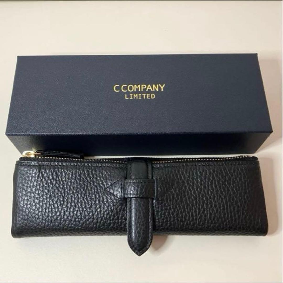 【美品】 C COMPANY ルポペンケース ブラック 復刻版 RPS-001