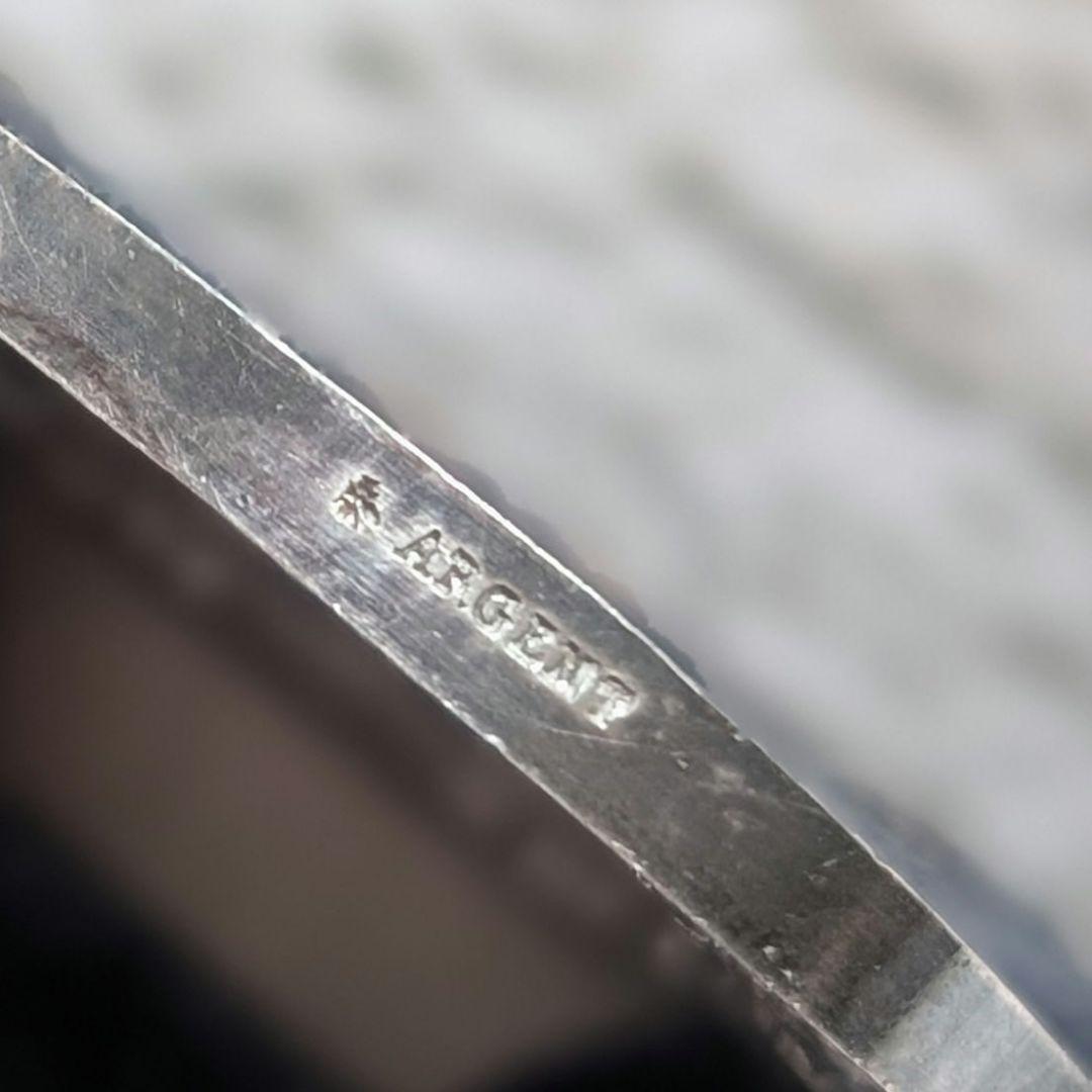 フランス アンティーク シルバー マリッジ 1868年モノグラム文字