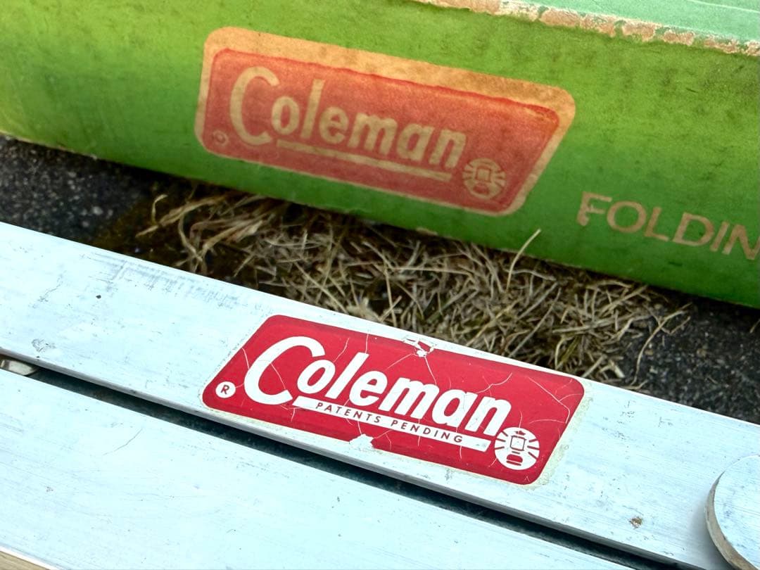 【パテペン】コールマン：フォールディングアルミハイスタンド（1960年代）