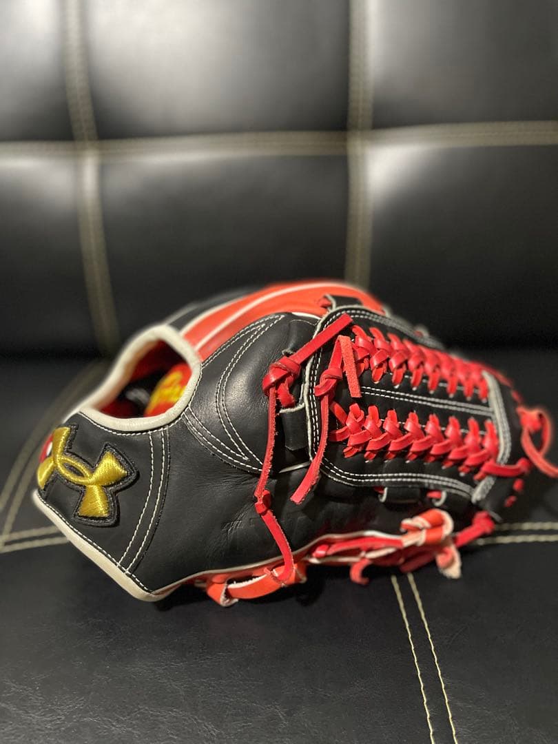 [レア]アンダーアーマー　軟式オーダーグローブ　内野用