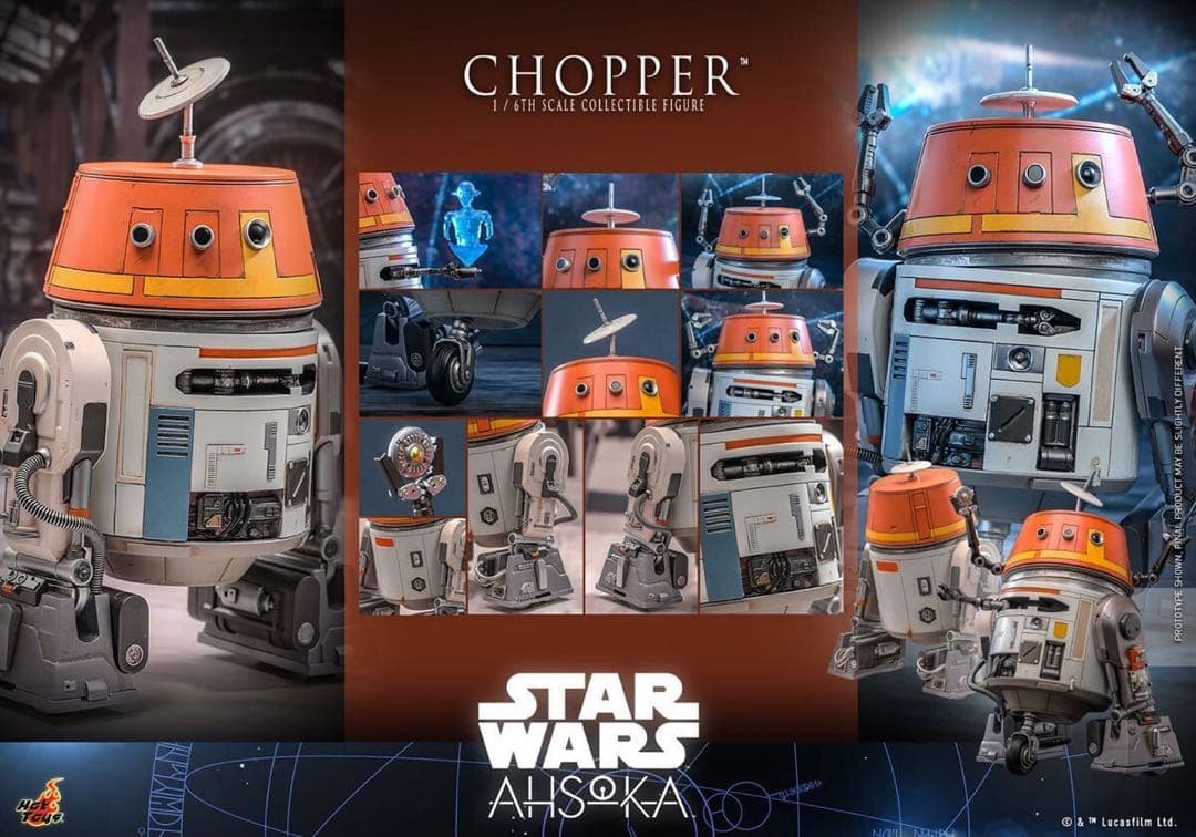ホットトイズ TMS112 スター・ウォーズ アソーカ チョッパーchopper