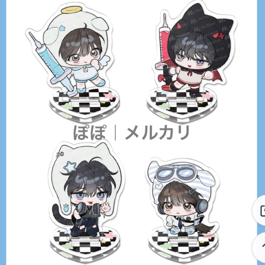 韓国 BL 十八歳のベッド EighteensBed ミニアクリルスタンド