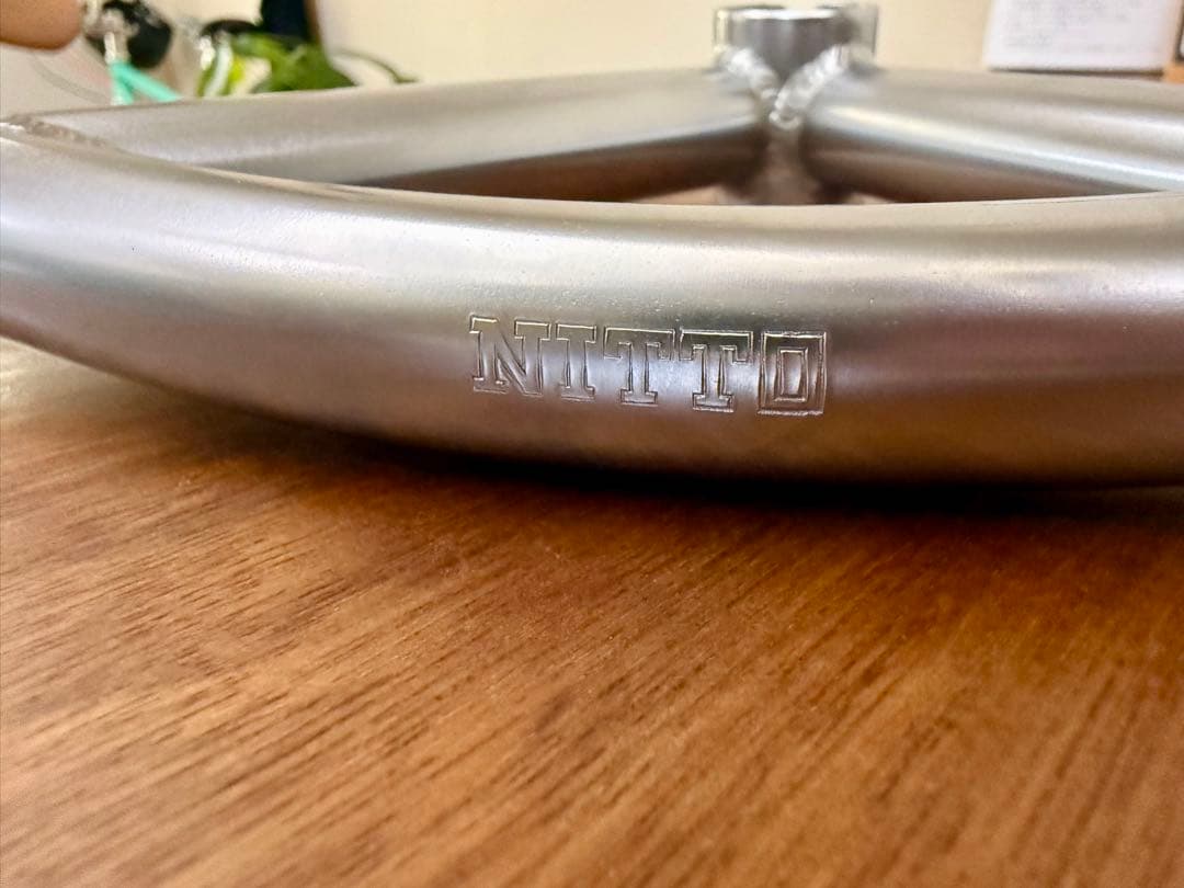 【美品】FAIRWEATHER bullmoose bar (silver)