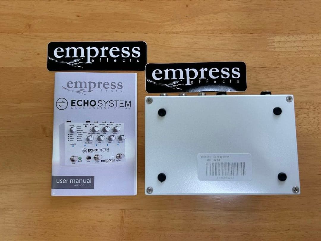 Empress Effects - ECHO SYSTEM(未使用に近い)