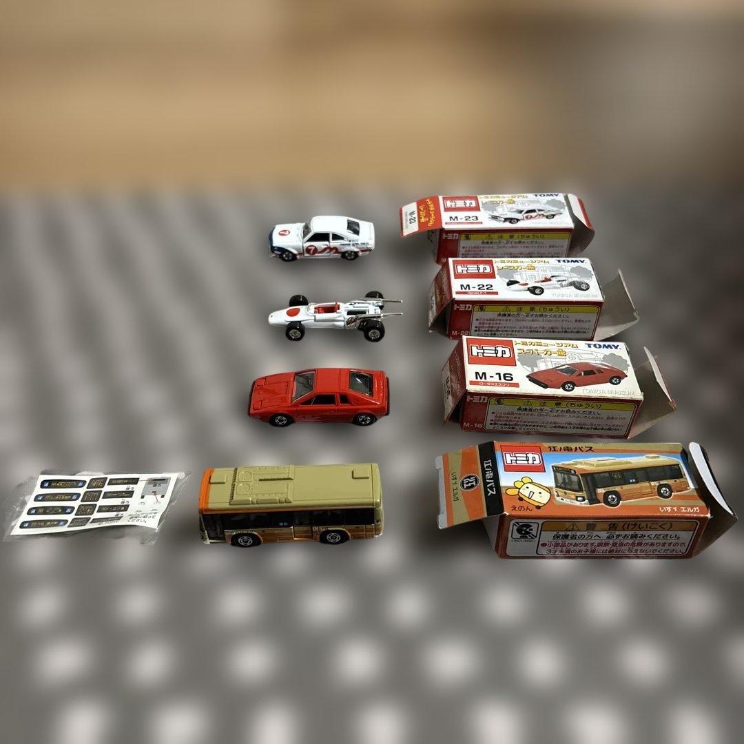 トミカ22個セット(AEON7個、ミュージアム3個、江ノ電バス1個、新幹線3個)