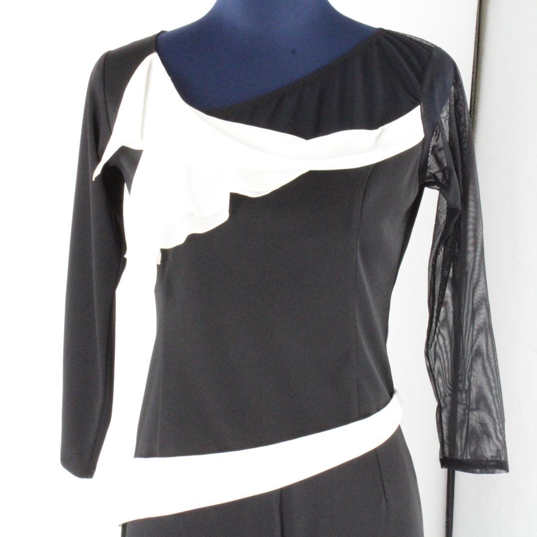 【美品 日本製 社交ダンス衣装】Pastime パスタイム ブラウス スカート