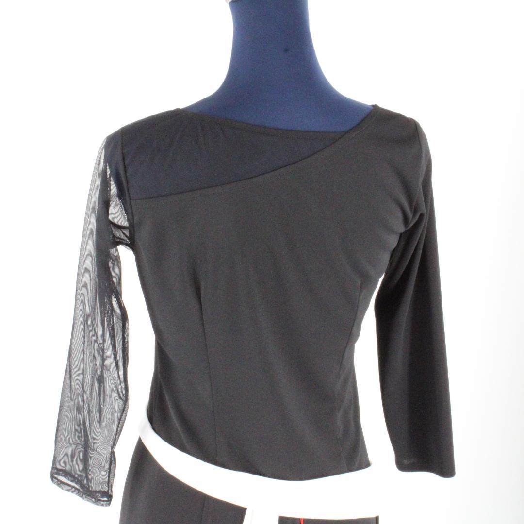 【美品 日本製 社交ダンス衣装】Pastime パスタイム ブラウス スカート