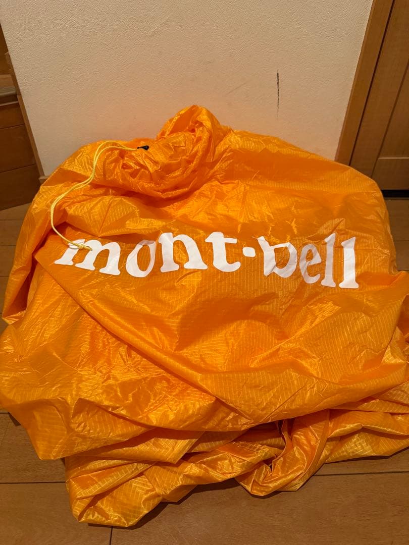 モンベル　ステラリッジ4スリーブ式 (テント、グランドシート、レインフライ)