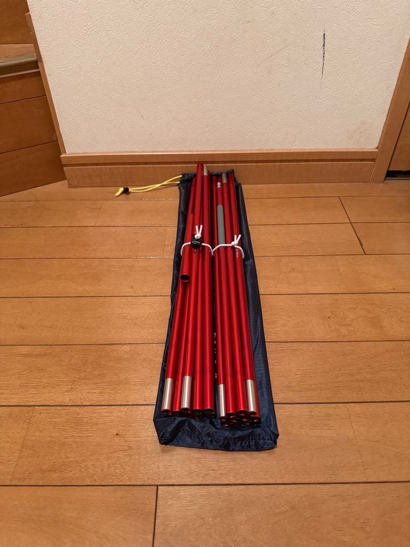 モンベル　ステラリッジ4スリーブ式 (テント、グランドシート、レインフライ)