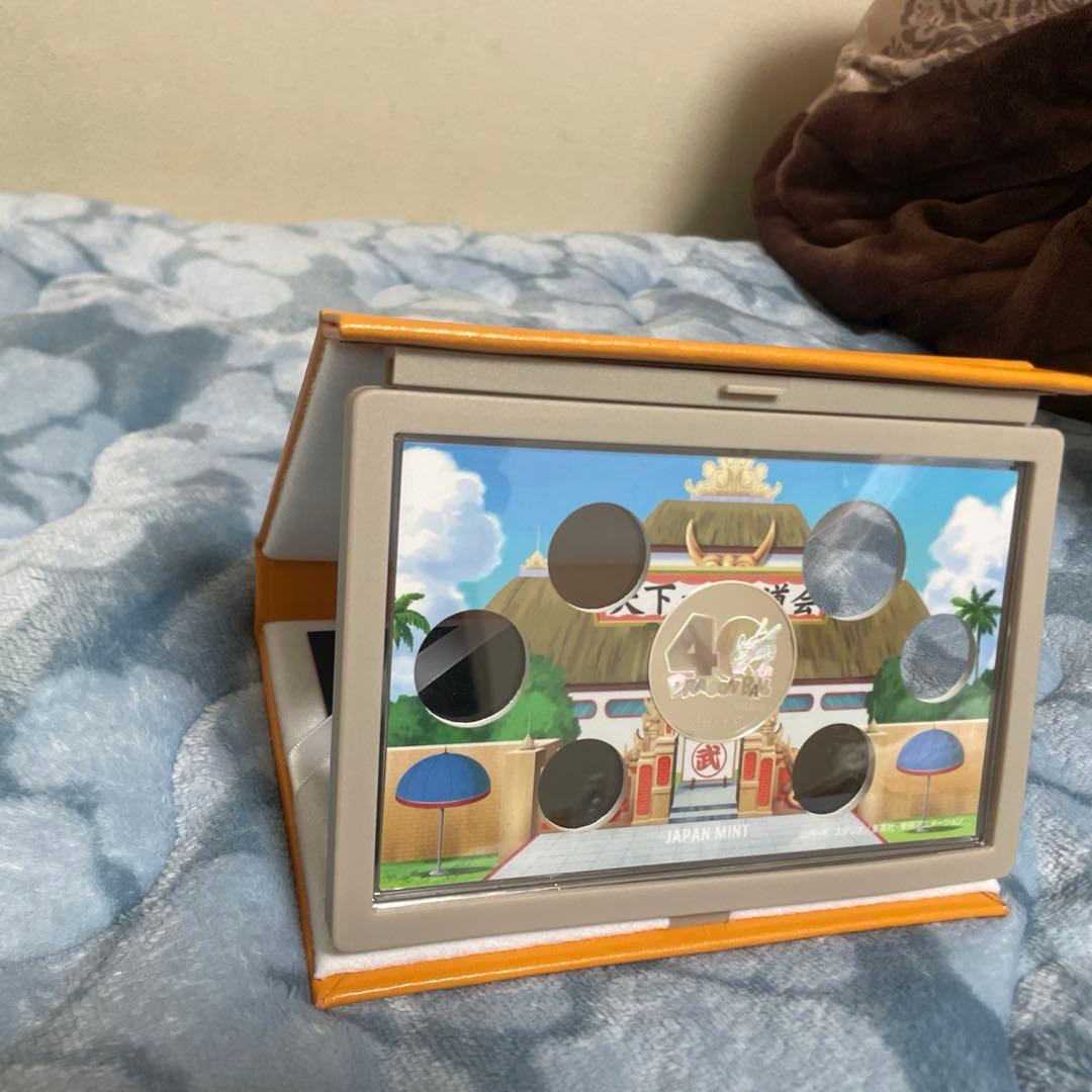 【注意事項必読】2種類セット　ドラゴンボール40周年記念貨幣セット、プルーフ