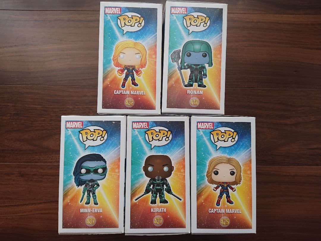 funko pop MARVEL(マーベル) ５点セット