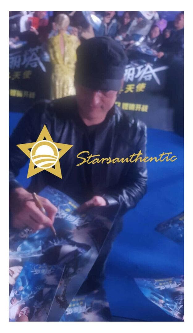 直筆サイン入り写真 ロバート・ロドリゲス アリータ/フレームなし/SA鑑定済