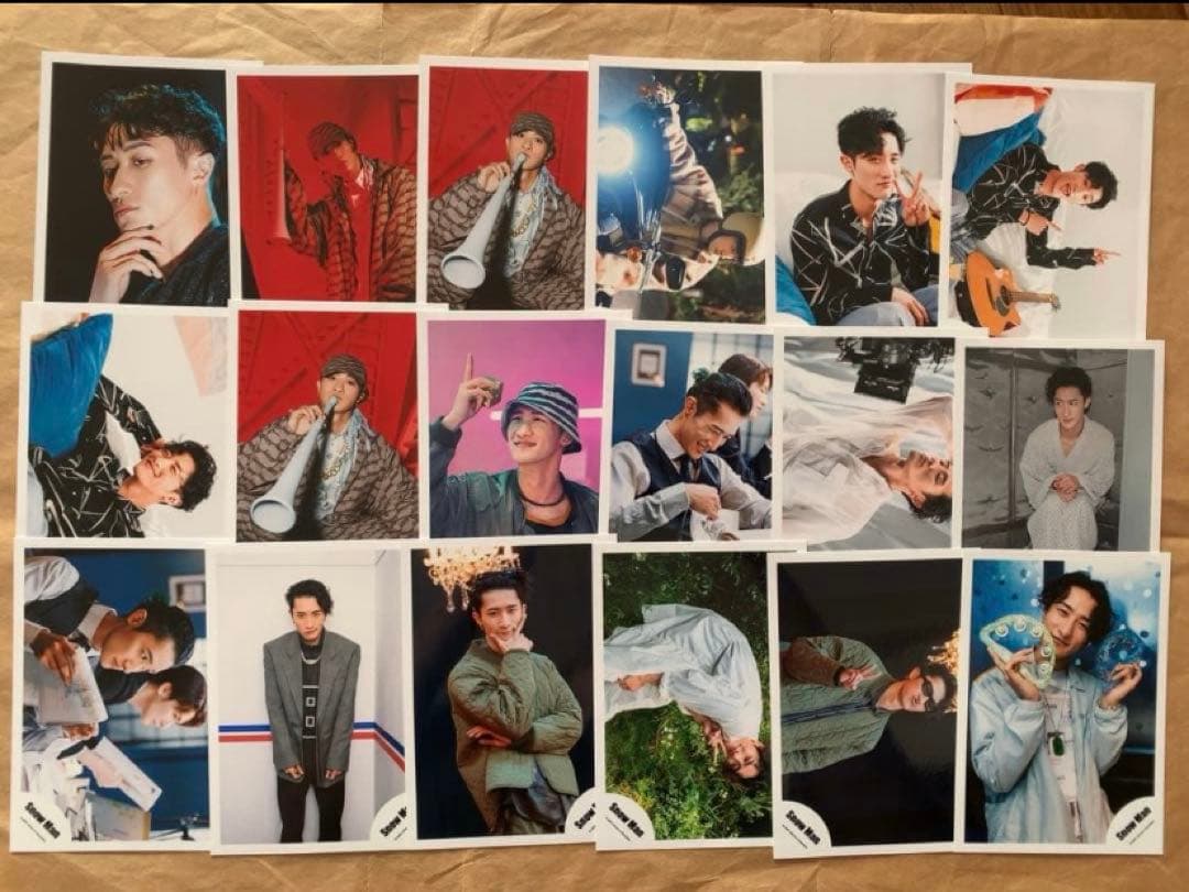 162枚 Man 岩本照 公式写真 セット まとめ売り