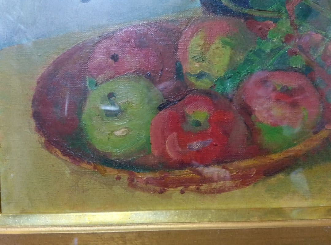 F4号油彩です写真１１枚です見事な秀作です