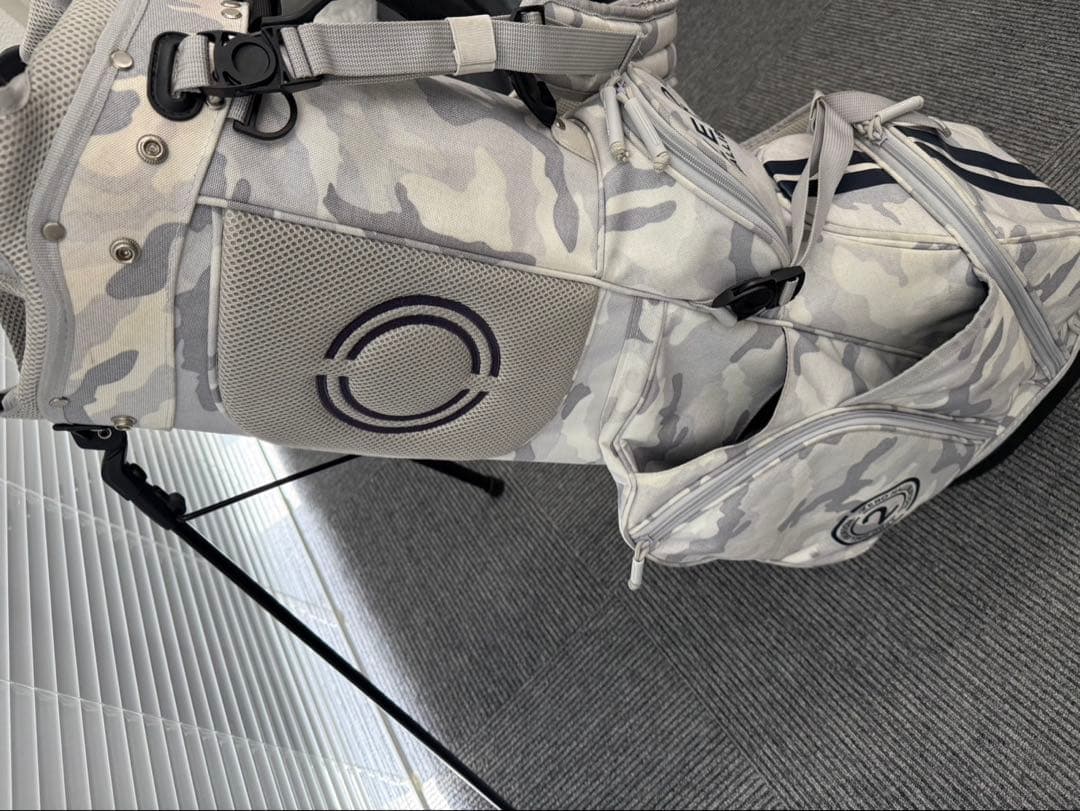 ZERO HALLIBURTON 迷彩キャディバッグ