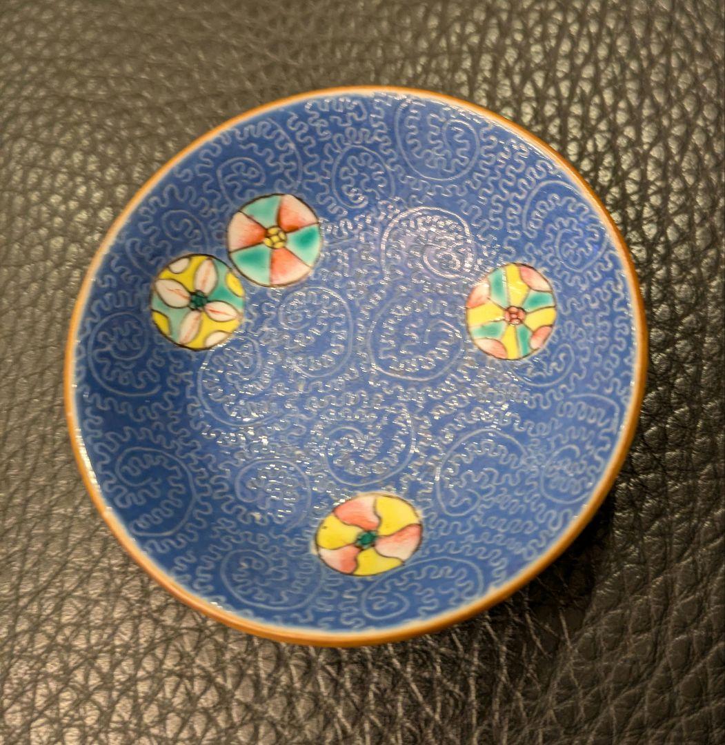 【グッド】アンティーク　中国清朝？　小皿　6枚